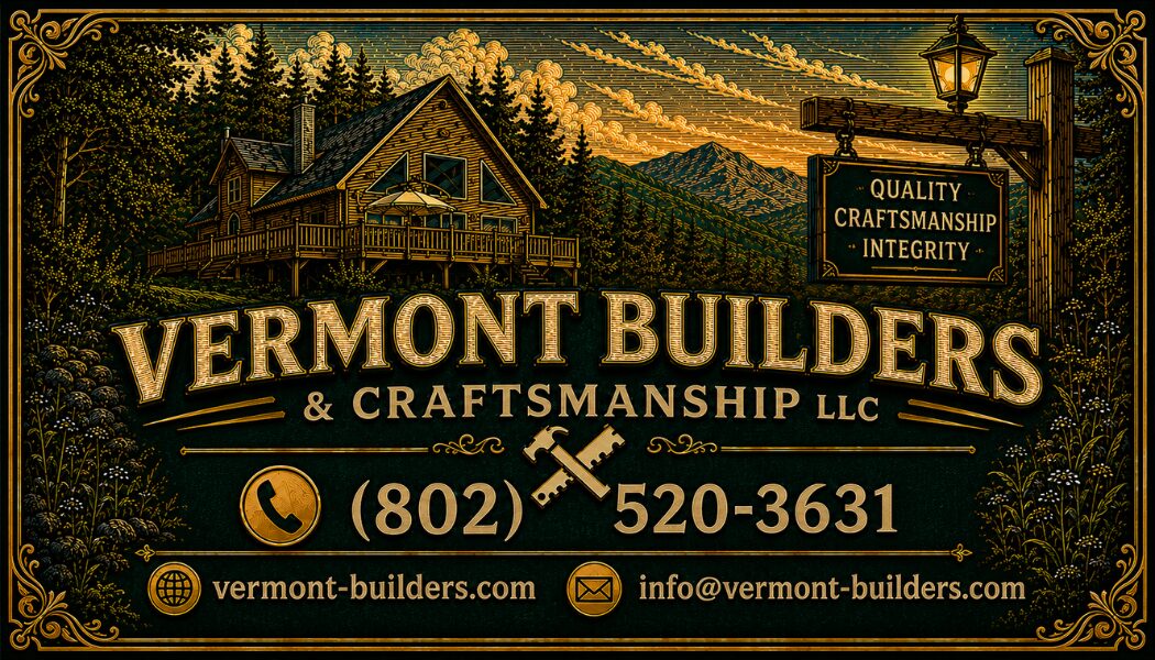 Vermont Builders & Craftsmanship — Quality, Craftsmanship, Integrity